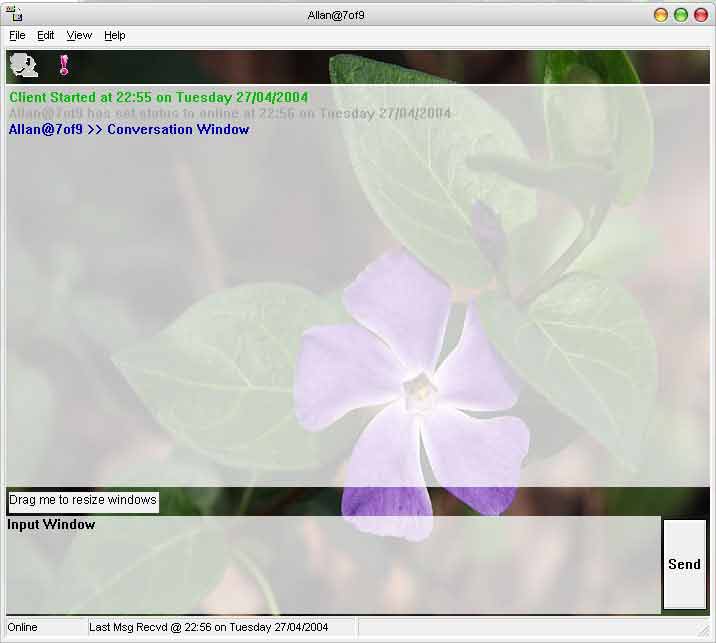 ABDC Messenger Screenshot